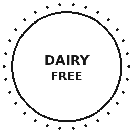 Dairy free badge